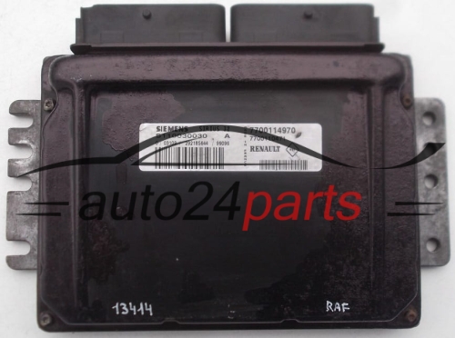 CENTRALINA DO MOTORE RENAULT MEGANE SCENIC 1.6 SIEMENS SIRIUS 32 S110030030 A, S110030030A, 7700114970, 7700110471