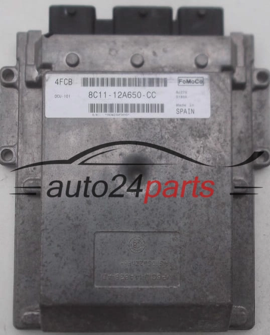 ECU ENGINE CONTROLLER FORD TRANSIT 2.4 TDCI FoMoCo 8C11-12A650-CC, 8C1112A650CC, 4FCB