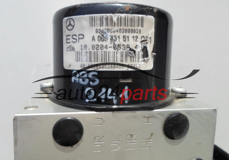ABS POMPA MERCEDES CLK A 006 431 51 12, A0064315112, 10.0204-0538.4, 10020405384, A0375454732