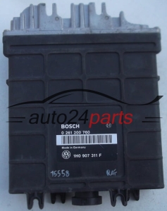 KOMPUTER STEROWNIK SILNIKA VW VOLKSWAGEN GOLF VENTO 1.8 BOSCH 0 261 200 760, 0261200760, 1H0907311F, 1H0 907 311 F