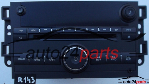 RADIO CD CHEVROLET BH 96 628 256 / BH96628256 / 122000-8070B101 / 1220008070B101 / NE200031 