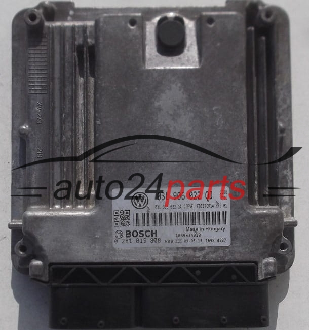 Μονάδα Ελέγχου Κινητήρα SKODA SUPERB 2.0 TDI BOSCH 0 281 015 878