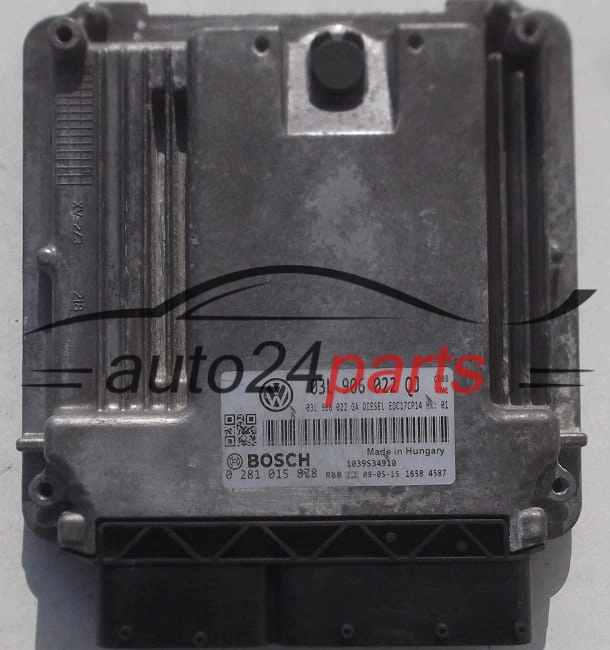 Μονάδα Ελέγχου Κινητήρα SKODA SUPERB 2.0 TDI BOSCH 0 281 015 878