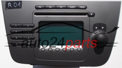 RADIO CD SEAT 5P1 035 152, 5P1035152, 7 644 341 366, 7644341366 - R01