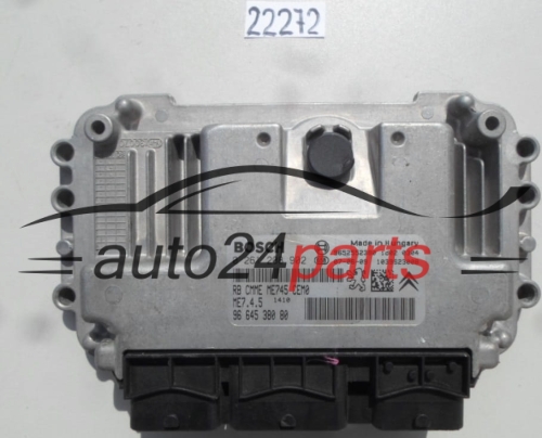 ECU ENGINE CONTROLLER CITROEN PEUGEOT BOSCH 0 261 208 902, 0261208902, 96 645 380 80, 9664538080