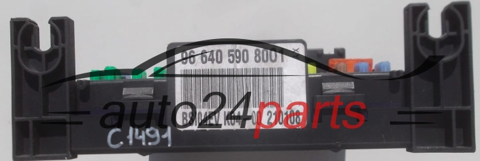 Centralina de comando do sistema confort  BSI CITROEN PEUGEOT 1.6 HDI Johnson Controls 21676159-4,  96 640 590 8001
