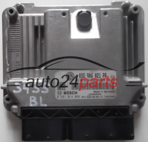CENTRALINA DO MOTORE VW VOLKSWAGEN GOLF 2.0 TDI 03G906021PR, 03G 906 021 PR, 03G906021AB, 03G 906 021 AB, BOSCH 0281014066, 0 281 014 066, DIESEL EDC16U34