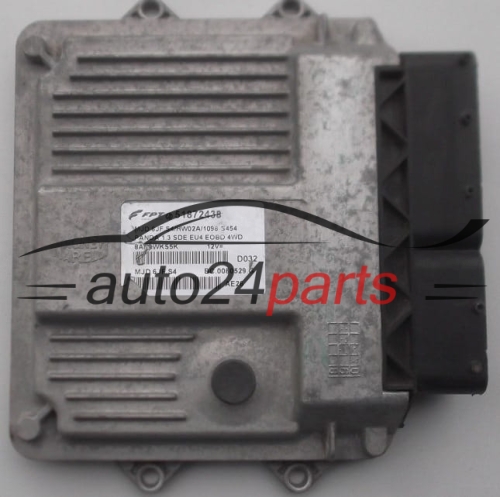 ECU ENGINE CONTROLLER FIAT PANDA 1.3 JTD MAGNETI MARELLI MJD 6JF.S4,  FPT 51872438, BC.0080529.G
