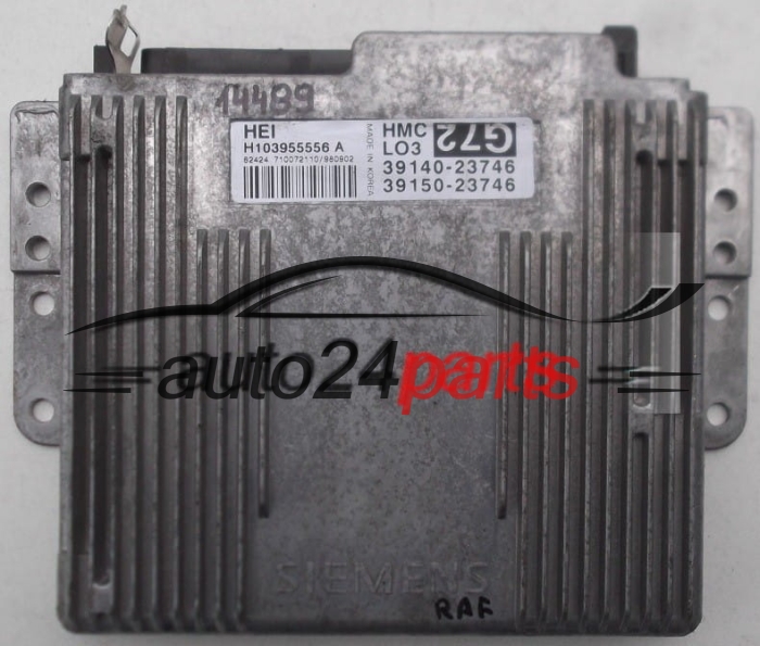 CENTRALINA DO MOTORE HYUNDAI H103955556 A, H103955556A, 39140-23746, 3914023746, 39150-23746, 3915023746