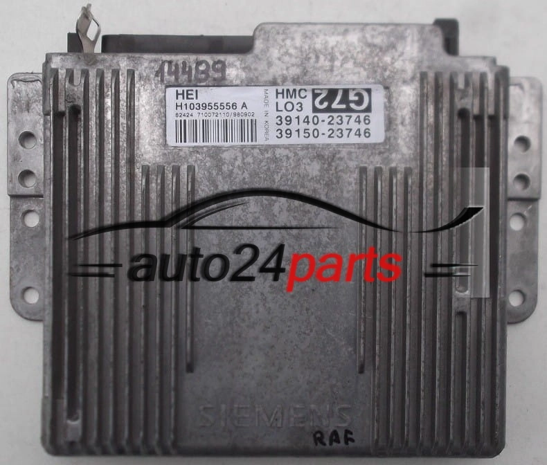 CENTRALINA DO MOTORE HYUNDAI H103955556 A, H103955556A, 39140-23746, 3914023746, 39150-23746, 3915023746