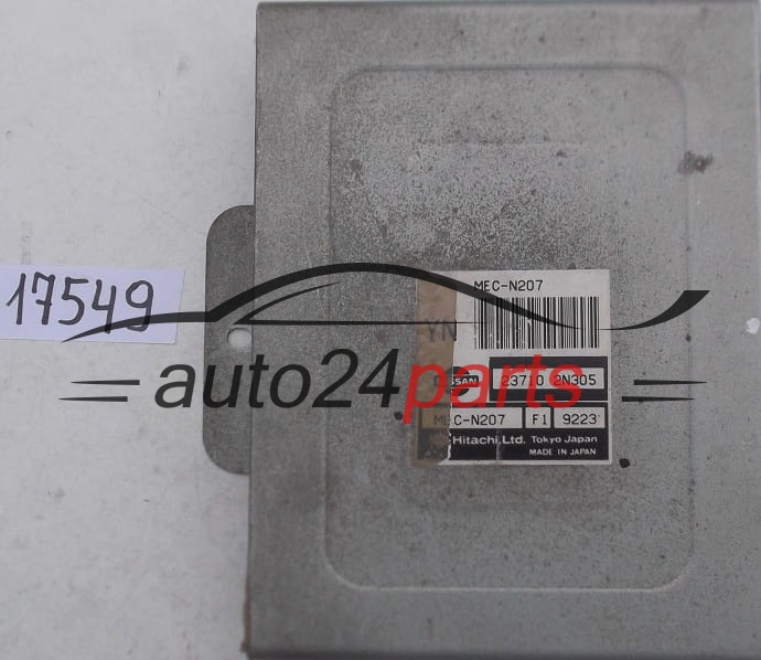 CENTRALINA MOTORE NISSAN ALMERA  HITACHI MEC-N207 F1, MECN207, 23710 2N305, 237102N305 YN