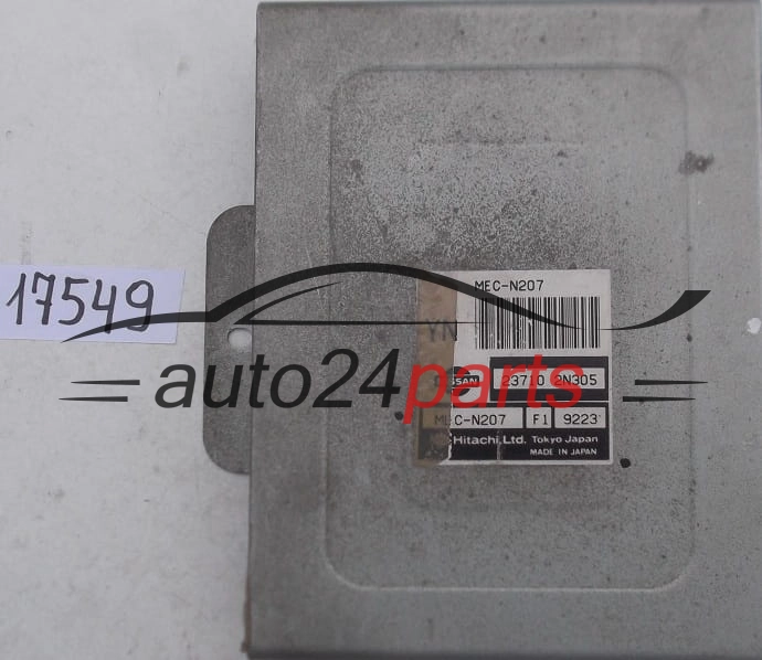 CENTRALINA MOTORE NISSAN ALMERA  HITACHI MEC-N207 F1, MECN207, 23710 2N305, 237102N305 YN