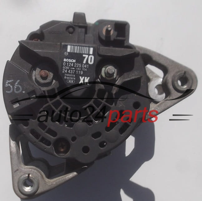 Lichtmaschine  OPEL CORSA COMBO MERIVA 1.0 1.2 BOSCH 0 124 225 041,  24 437 119 XK