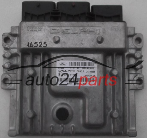 Μονάδα Ελέγχου Κινητήρα FORD 2.0 TDCI BV61-12A650-AFA, BV6112A650AFA, DELPHI 28280636
