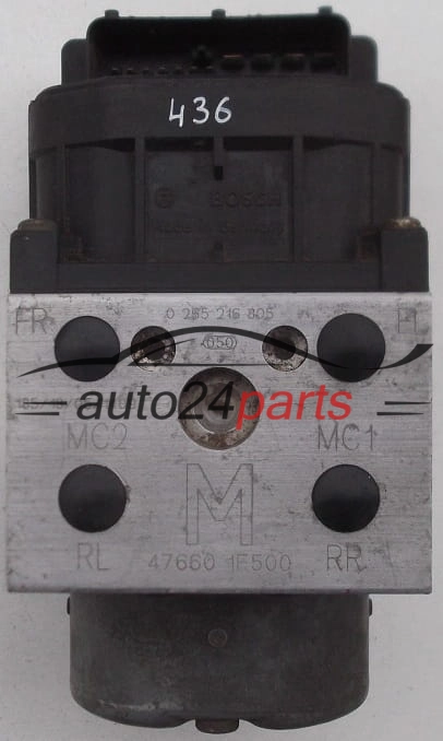 Pompa abs i sterownik NISSAN MICRA 0265216805 476601F500 0273004539