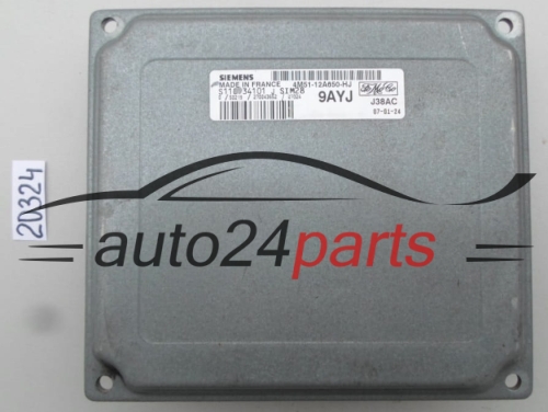 KOMPUTER STEROWNIK SILNIKA FORD FIESTA 1.6 4M51-12A650-HJ, 4M5112A650HJ, S118934101 J, S118934101J, SIM28