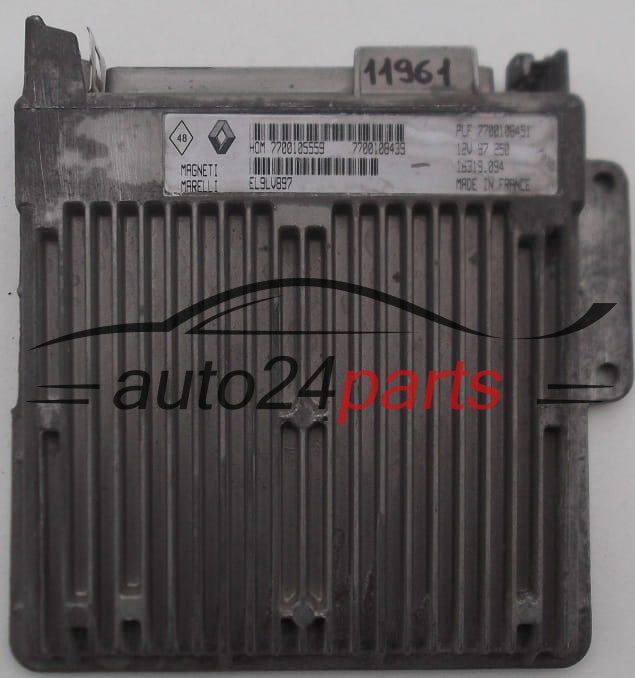 ΜΟΝΑΔΑ ΕΛΕΓΧΟΥ ΚΙΝΗΤΗΡΑ RENAULT TWINGO 1.2 HOM 7700105559, 7700108439, EL9LV897