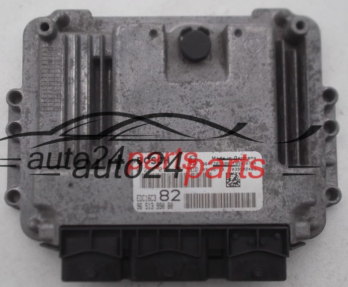 Μονάδα Ελέγχου Κινητήρα PEUGEOT 206 BOSCH 0 281 010 707,  96 513 990 80, 9647785580, EDC16C3 82, 1039S02463