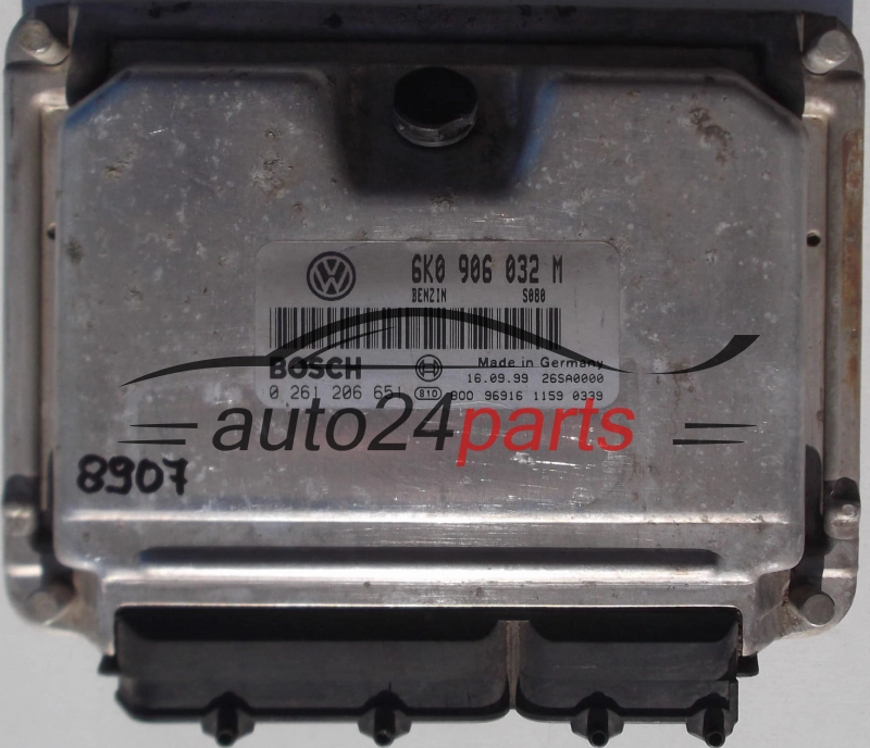 Centralina do motore SEAT VW VOLKSWAGEN CADDY 1.4 BOSCH 0261206651 6K0906032M