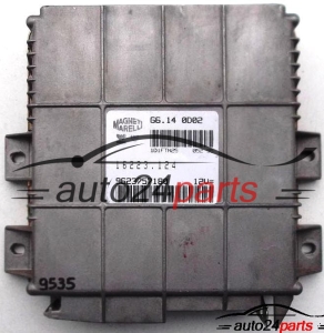 CALCULATEUR MOTEUR CITROEN PEUGEOT 306 1.4 MAGNETI MARELLI G6.14 0D02, G6140D02, 16223.124, 16223124, 9623757180
