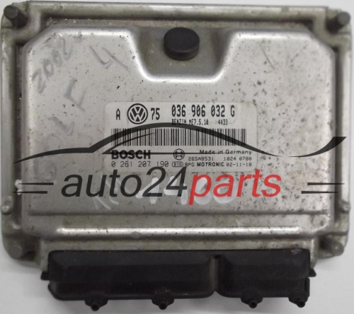 036906032G, 036 906 032 G, BOSCH 0261207190, 0 261 207 190