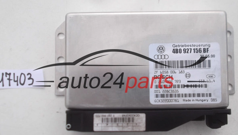 BOITE DE VITESSES AUTOMATIQUE AUDI A6 2.5 TDI BOSCH 0 260 002 723