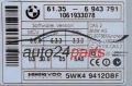 CAS CENTRALITA 2 BMW 61356943791, 61.35-6 9 943 791, 61.35 - 6 943 791, SIEMENS VDO 5WK4 9412OBF, 5WK49412OBF