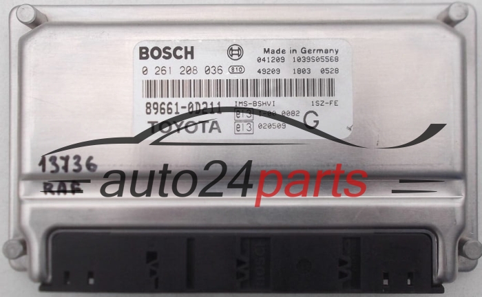 KOMPUTER STEROWNIK SILNIKA TOYOTA YARIS 1.0 89661-0D210 