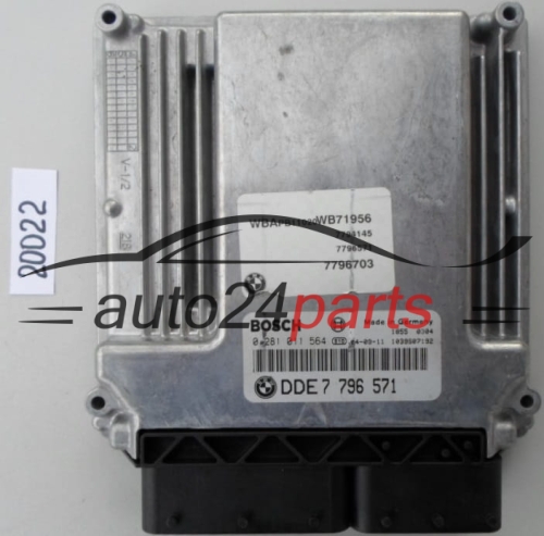 KOMPUTER STEROWNIK SILNIKA BMW E53 X3 2.0 D BOSCH 0 281 011 564,  DDE 7 796 571