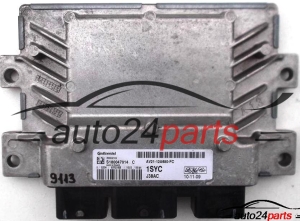 CALCULATEUR MOTEUR FORD FIESTA, S180047014 C, S180047014C, AV21-12A650-FC, AV2112A650FC, J38BAC 1SYC 