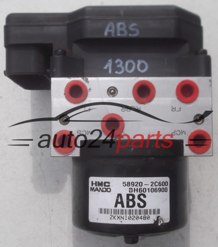 ABS CENTRALINA POMPA HYUNDAI KIA COUPE TIBURON HMC 58920-2C600, 589202C600, MANDO BH60106900, 5WY7417A