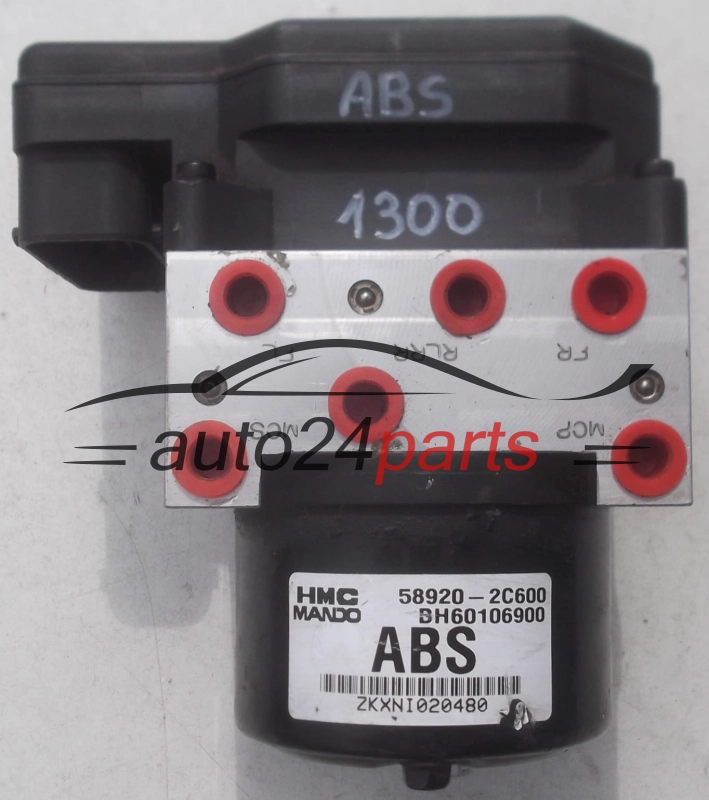 ABS CENTRALINA POMPA HYUNDAI KIA COUPE TIBURON HMC 58920-2C600, 589202C600, MANDO BH60106900, 5WY7417A