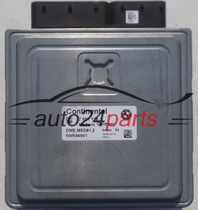 CALCULATEUR MOTEUR BMW 3 CONTINENTAL 5WK94901, 7 621 178, 7621178, DME MSD81.2 
