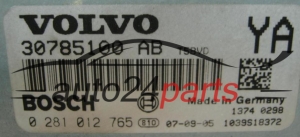 Μονάδα Ελέγχου Κινητήρα VOLVO S60 V70 S80 2.4 D5 BOSCH 0 281 012 765