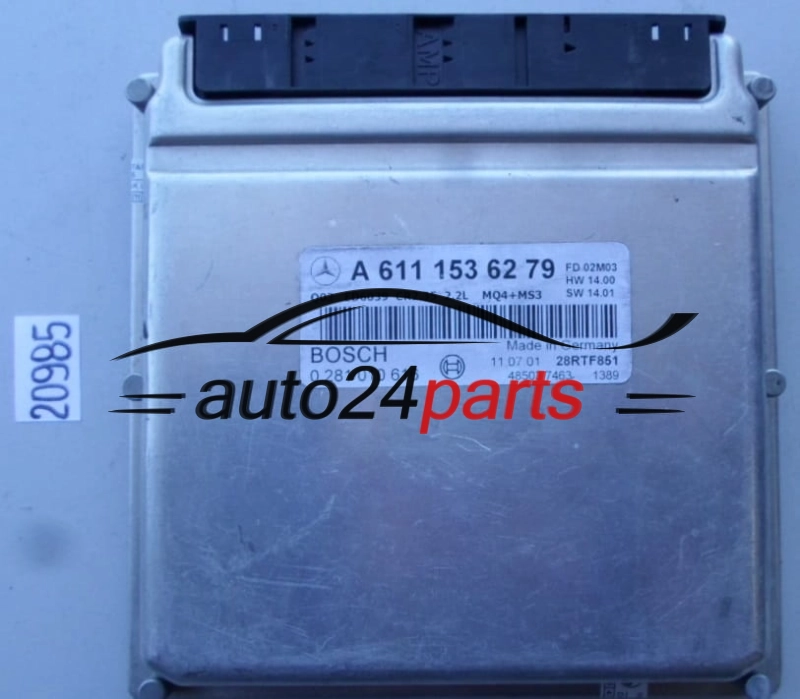 MERCEDES SPRINTER 2.2 220 CDI BOSCH 0281010616, 0 281 010 616, A6111536279, A 611 153 62 79, 6111536279, ED6039 CR2.35 FD 01M04
