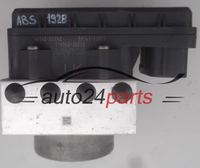 BOMBA HIDRAULICA Y CENTRALITA ABS TOYOTA VERSO ADVICS 44540-52240,  89541-52B00,  116040-30270