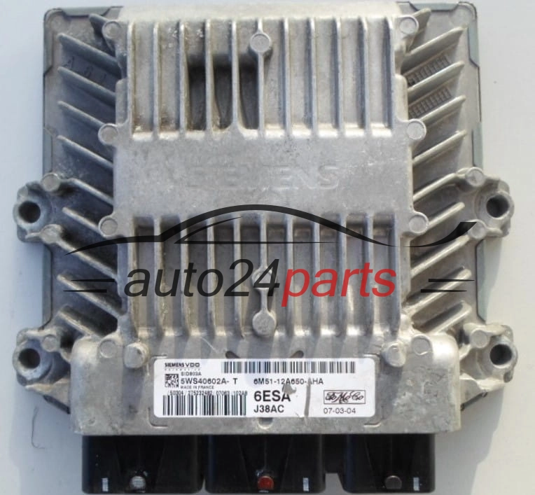 Centralina do motore FORD FOCUS 2.0 TDCI SIEMENS VDO 5WS40602A-T, FoMoCo 6M51-12A650-AHA