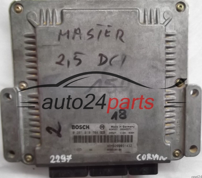  ECU CENTRALITA DE MOTOR RENAULT MASTER 2.5 DCI BOSCH 0281010784