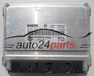 ECU ENGINE CONTROLLER NISSAN CABSTAR 2.7 BOSCH 0 281 010 562, 0281010562, 23710 G2406, 23710G2406, TD 