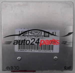 CALCULATEUR MOTEUR OPEL ASTRA 1.6 X16XE DELCO 16214259 JU, 16214259JU, D96019, CDJF, BZKY, CKYH