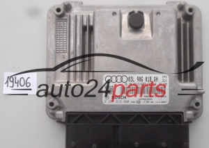 KOMPUTER STEROWNIK SILNIKA AUDI VOLKSWAGEN BOSCH 0 281 019 900, 0281019900, 03L 906 018 QH, 03L906018QH, 03L906018ES, EDC17C46 - 19406