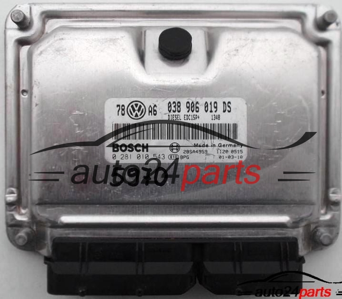 calculateur moteur pour vw volkswagen passat 1.9 tdi