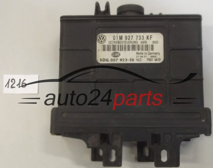 STEROWNIK SKRZYNI AUTOMATYCZNEJ AUDI VW SEAT 01M927733KF, 01M 927 733 KF, 5DG007923-35, 5DG 007 923-35