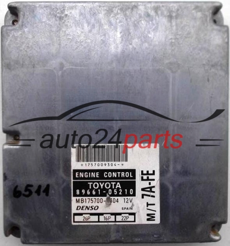 ECU ENGINE CONTROLLER TOYOTA AVENSIS 1.8 8966105210