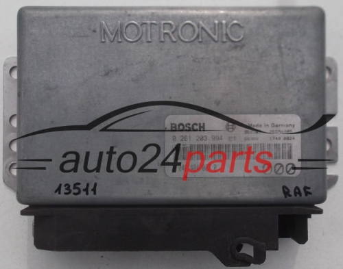 KOMPUTER STEROWNIK SILNIKA FIAT BRAVO 2.0, BOSCH 0 261 203 994, 0261203994, 0 046 404 007 0, 00464040070 - 