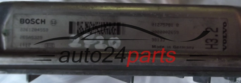 ECU ENGINE CONTROLLER VOLVO S80 2.9 BOSCH 0261204559