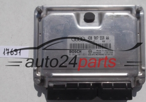 MOTORSTEUERGERÄT ECU STEUERGERAT AUDI S8 4.2 BOSCH 0 261 207 631, 0261207631, 4D0 907 559 AA, 4D0907559AA, ME7.1.1 