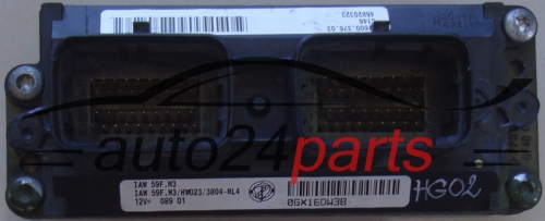 ECU CENTRALITA DE MOTOR  FIAT PUNTO II 1.2 Magneti Marelli IAW 59F.M3