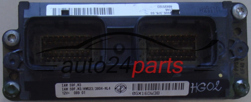 ECU CENTRALITA DE MOTOR  FIAT PUNTO II 1.2 Magneti Marelli IAW 59F.M3