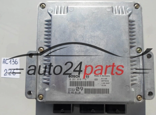 KOMPUTER STEROWNIK SILNIKA PEUGEOT 2.0 HDI BOSCH 0 281 010 779, 0281010779, 96 446 061 80, 9644606180